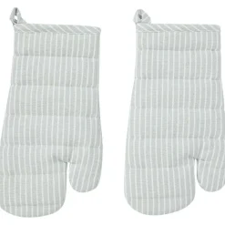 Merk Keukentextiel^Chambray Ovenwanten