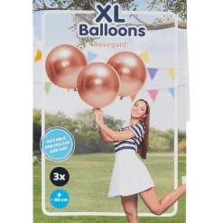 Merk Ballonnen & Slingers^Chrome Ballonnen Xl
