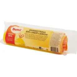 Dumil Prullenbakken^Vuilniszak Met Trekkoord Citroen