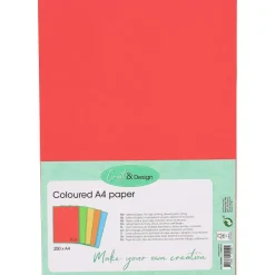 Office Essentials Kaarten^Gekleurd Papier A4