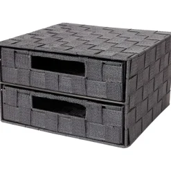 Merk Woonaccessoires^Gevlochten Ladekastje