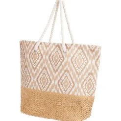 Spilbergen Rugzakken^Gevlochten Strandtas