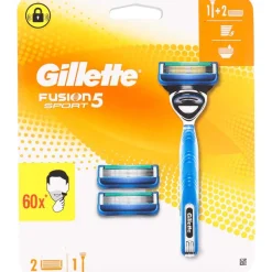 Gillette Ontharen & Scheren^Fusion5 Scheermesjes Sport