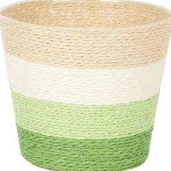 Merk Bloempotten^Home Accents Bloemenmand Met Strepen