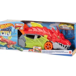 Hot Wheels Speelvoertuigen^City Draak Stuntwagen
