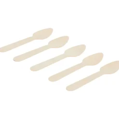 Merk Feestartikelen^Houten Bestek