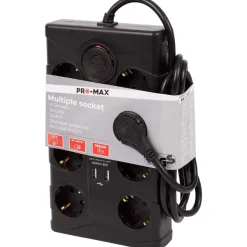 Pro-max Verlengsnoeren^Stekkerdoos