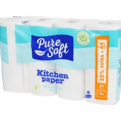 Pure Soft Schoonmaakartikelen^Keukenpapier