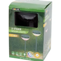 Merk Buitenverlichting^Solar Tuinstekers Op Zonne-Energie