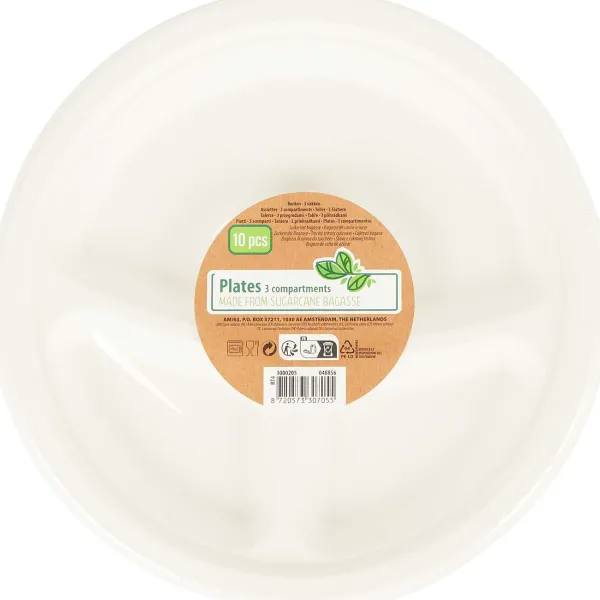 Merk Feestartikelen^3-Vaks Borden