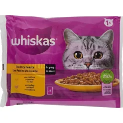 Whiskas Dierenvoeding^Maaltijdzakjes Gevogelte