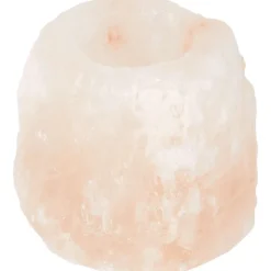 Merk Kaarsenhouders^Zoutsteen Theelichthouder